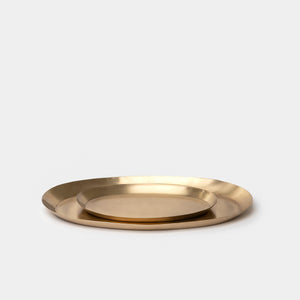Brass Oval Tray | Shoppe Amber Interiors