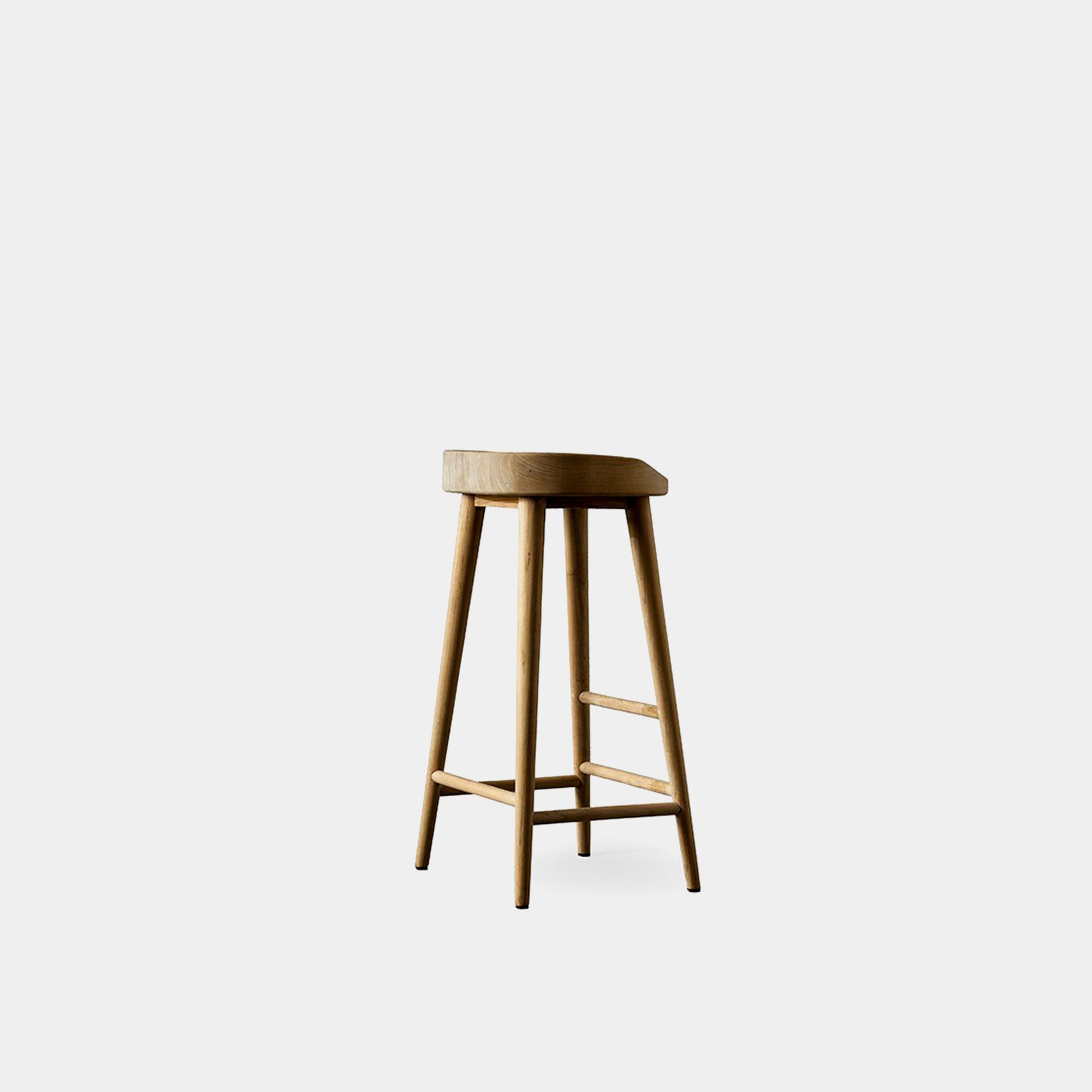 Shoppe Amber Interiors Noosa Backless Bar Stool - Thumbnail 2