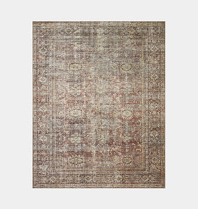 amber lewis loloi tobacco rust billie Billie Rug from Amber Lewis x Loloi Collection: Tobacco/Rust Amber Lewis x Loloi Billie