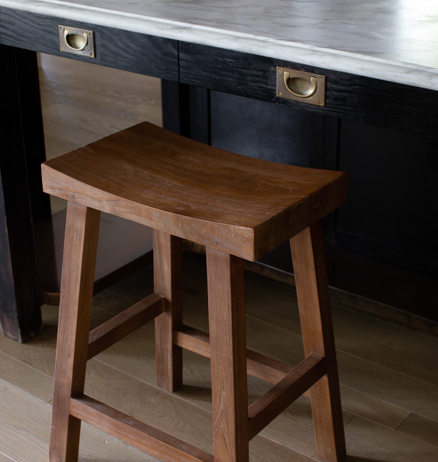 Amber Interiors Eliana Counter Stool - Thumbnail 3