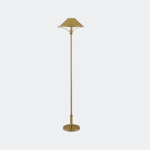 Musa Brass Floor Lamp -  – Shoppe Amber Interiors