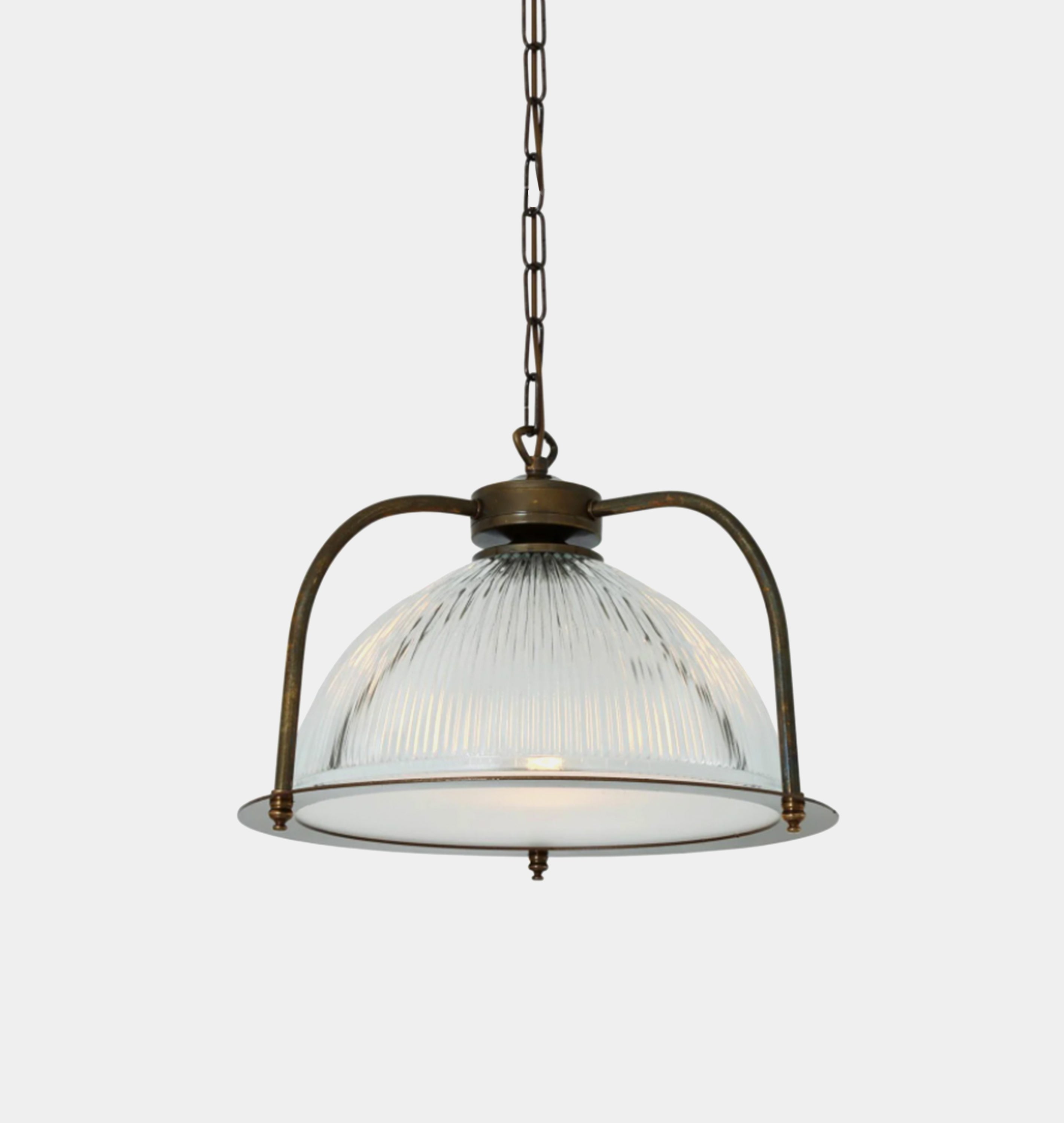 Bousta Industrial Holophane Pendant Light