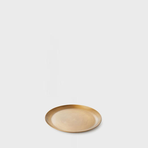 Medium Brass Plate Round